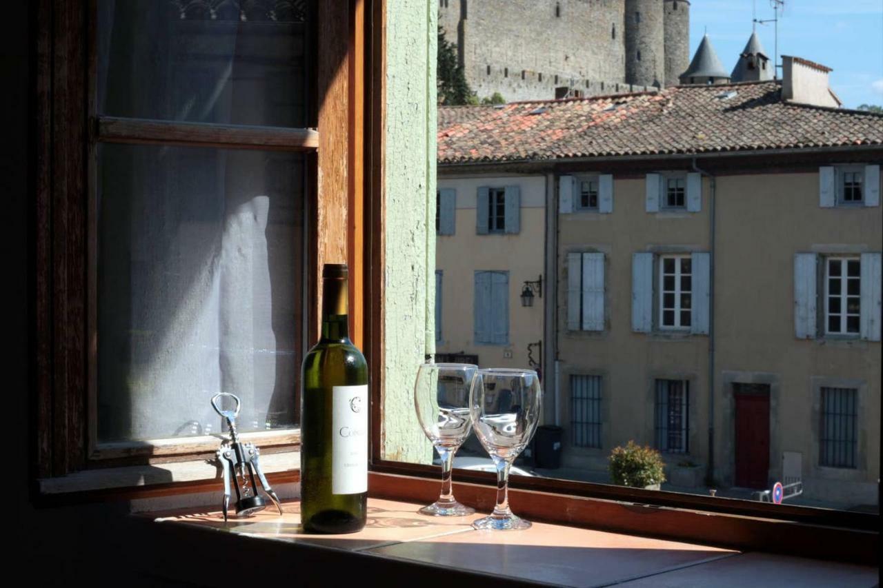 L'Or Vert, Castle View, Private Parking, Air Conditioner, Netflix, 160M From Medieval Town Carcassonne Ngoại thất bức ảnh